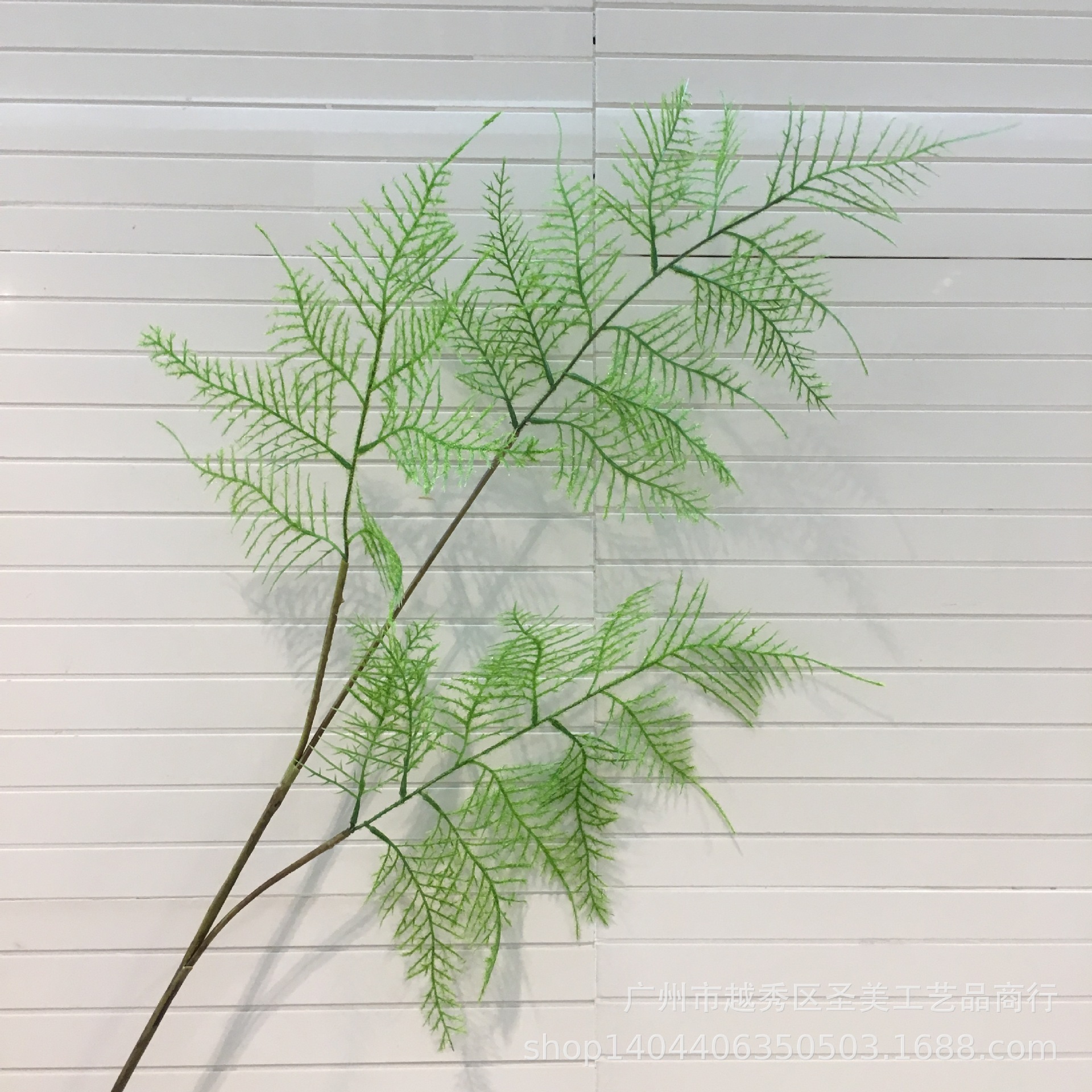 Artificial Asparagus Black Bone Saw Leaf Home Decor Fern Artificial Plant Potted Green Plant Plastic Fake Grass Persian Grass