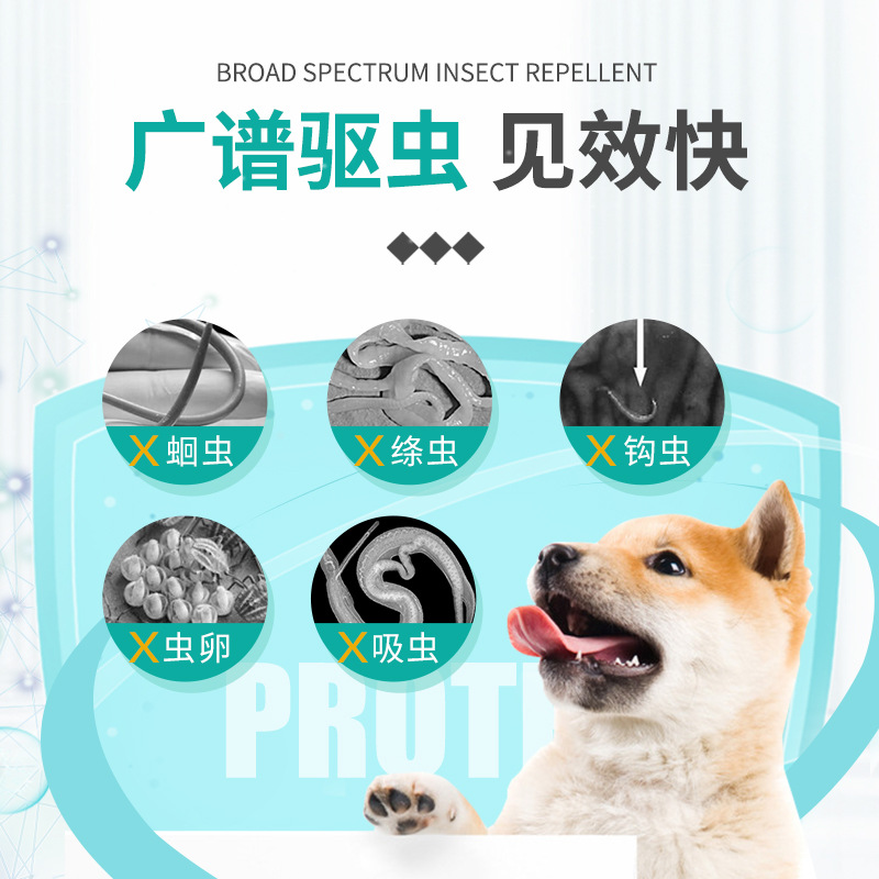 Xinchongzhikang Albendazole Tablets Are Universal Internal Deworming and Roundworm Deworming Drugs for Dogs, Cats and Dogs