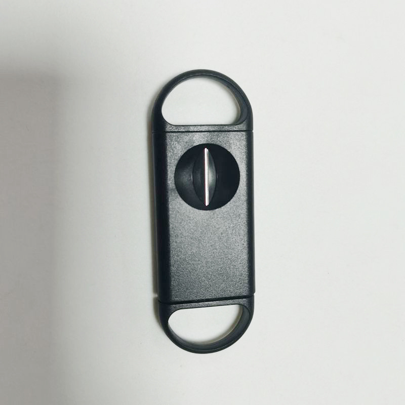 Wholesale Spot Cigar Tools, Plastic Cigar Scissors, Plastic Single-Open V-Shaped Cigarette Cutter, Cigar Smoking Accessories
