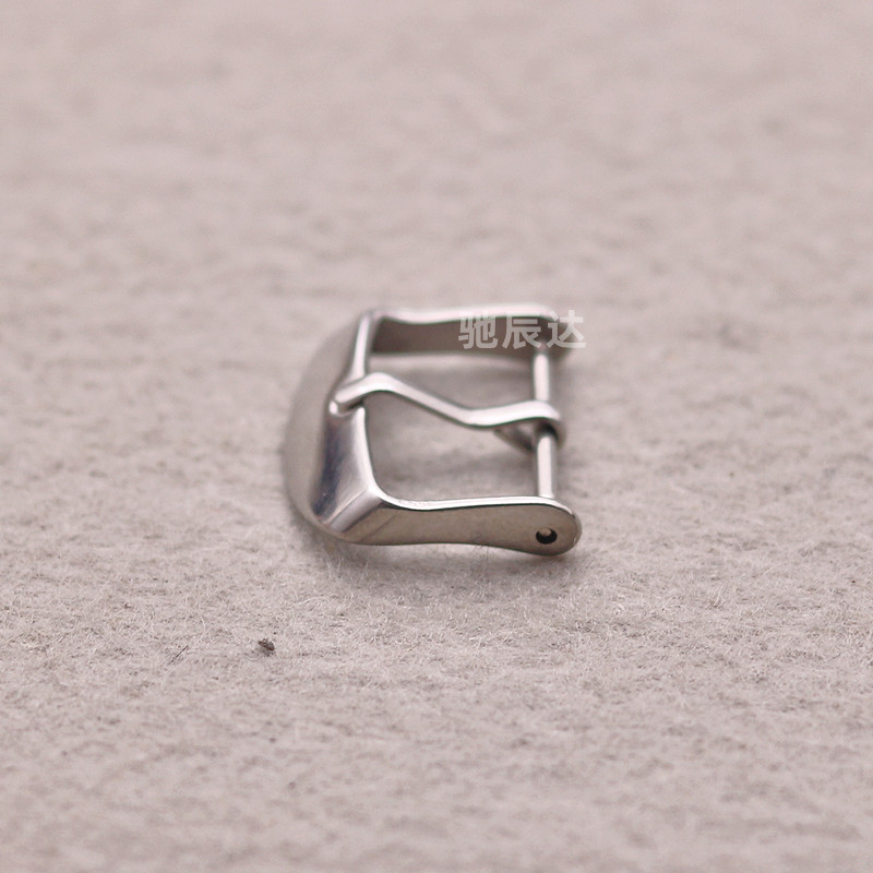 Classic Curved Pin Buckle Buckle Stainless Steel Pin Buckle Earth Buckle KX Watch Accessories Leather Watch Buckle 18mm