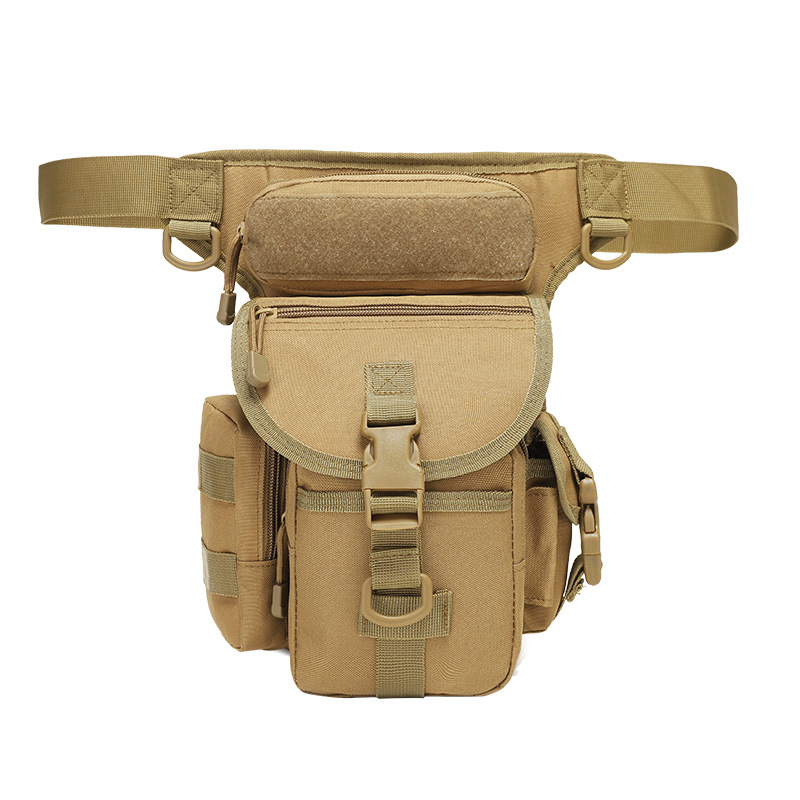 Тактическая сумка для ног армейского камуфляжа для кемпинга, подвесная, для альпинизма, рыбалки, езды, спортивная сумка для ног