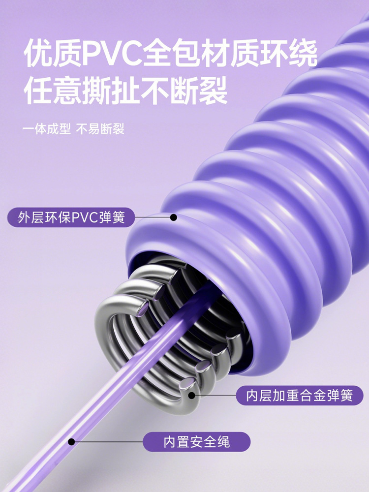 New Soft Body Hula Hoop Reinforced and Upgraded Spring Hula Hoop Fitness Device That Does Not Hurt the Waist and Slims the Belly