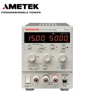 Линейный настольный источник питания Ametek Xel6-8/15-5/30-3/60-1.5/30-3D серии Xel