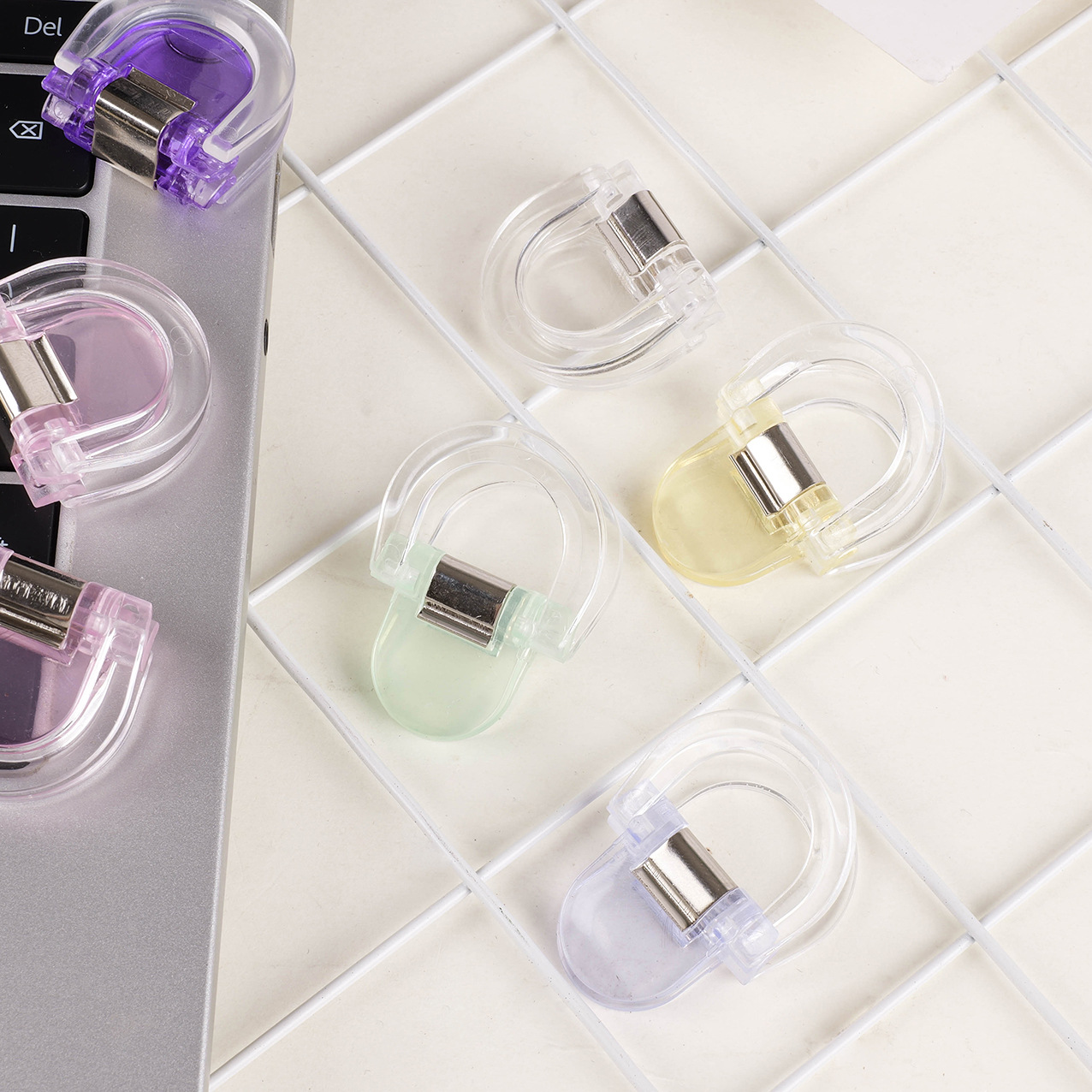 Colorful Trouser Clips, Transparent Clips, Universal Clips, Student Test Paper Storage Clips, Note Clips, Receipt and Document Clips, Creative Clips
