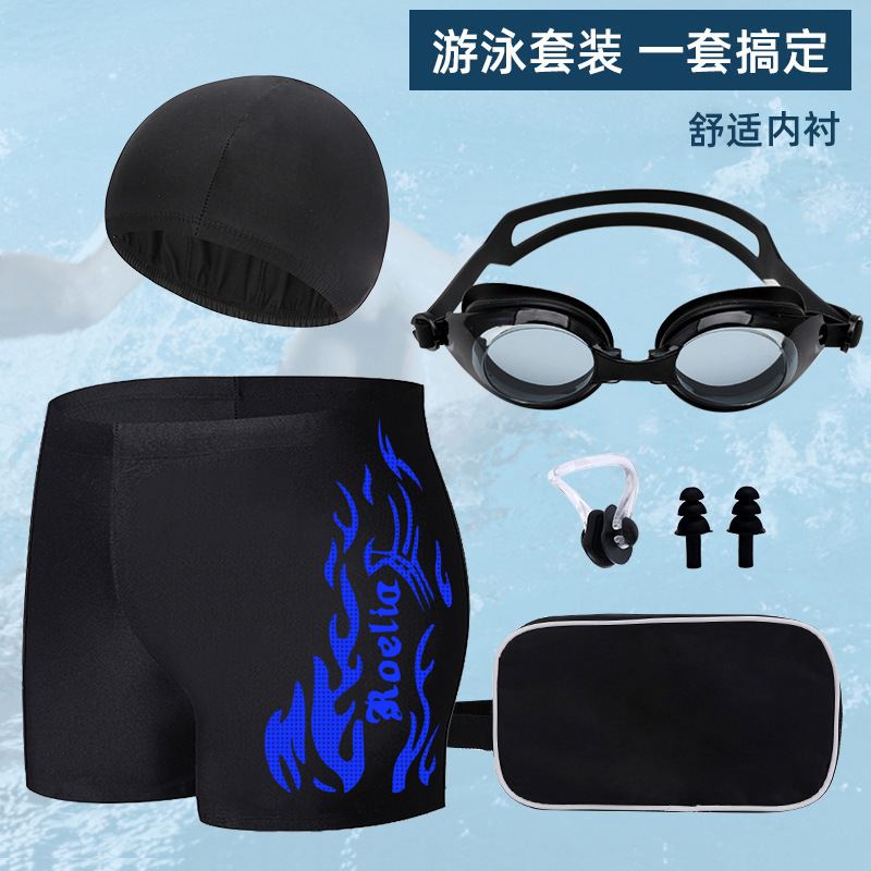 Фабричные мужские плавки, комплект из шести предметов, большие размеры, плавки для взрослых