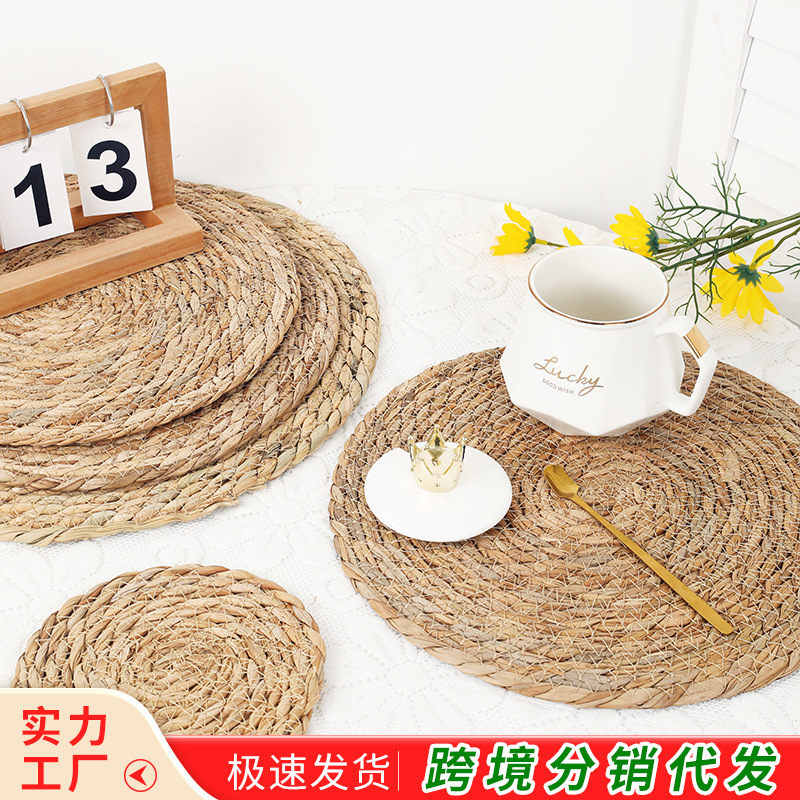 Лучшие продаваемые подставки из тростника на Amazon, подставки для декора стола B&B, ручной работы, подставки для запеканок