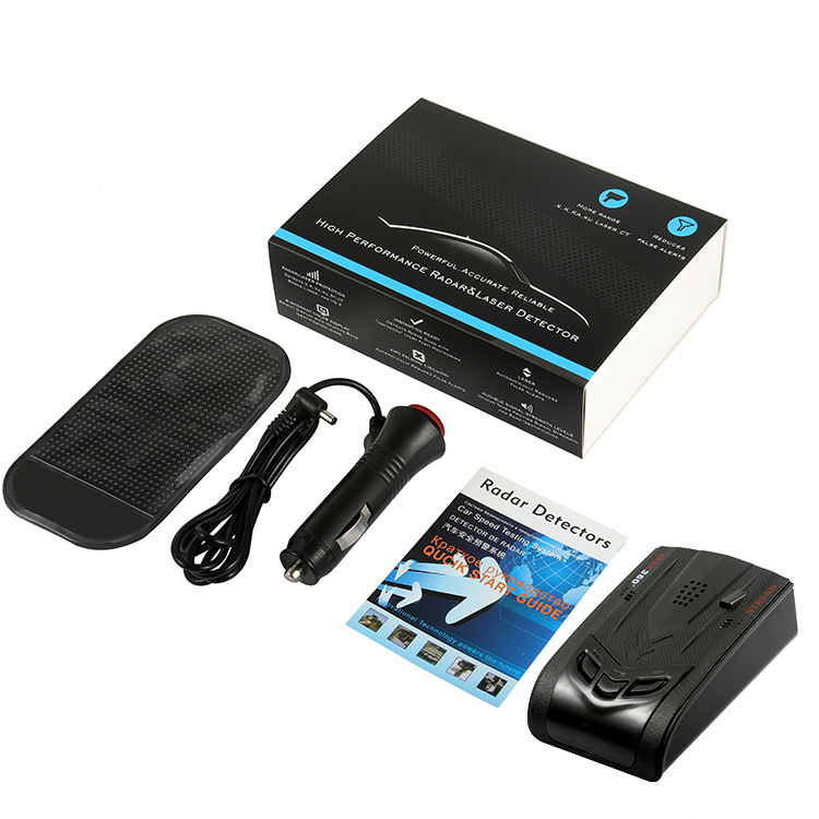 New STR550 foreign trade electronic dog car radar speedometer car radar speedometer Chinese and English Russian