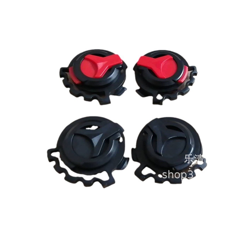 Motorcycle Electric Bicycle Helmet Mirror Holder Accessories Fixed Lens Buckle Base Screw Cap Summer Helmet Ear Cover