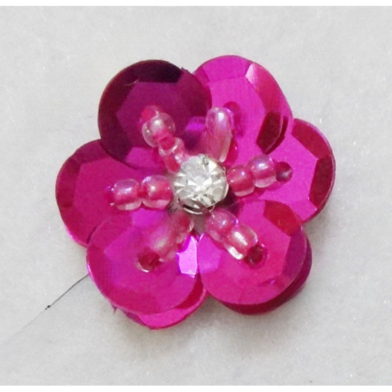 DIY Patch Decoration Bag Clothing Shoes and Hats Handmade Sequin Hair Accessories Sewing Accessories Accessories Flower Pattern