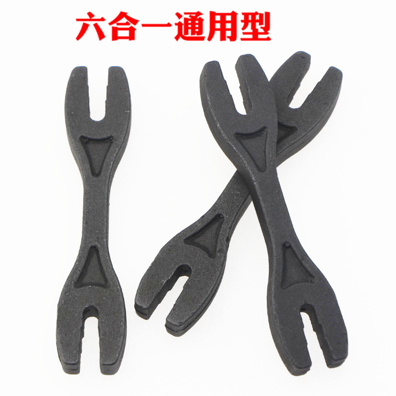 Многофункциональный шестивитковый инструмент для спиц мотоцикла и электромобиля, инструмент для регулировки стальной проволоки, инструмент с кольцевым ключом