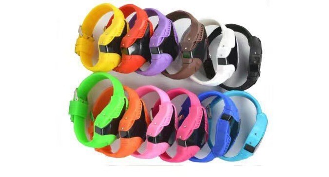 Фабричные детские электронные часы, модные, светодиодные, с мультяшным дизайном, подарок для студентов