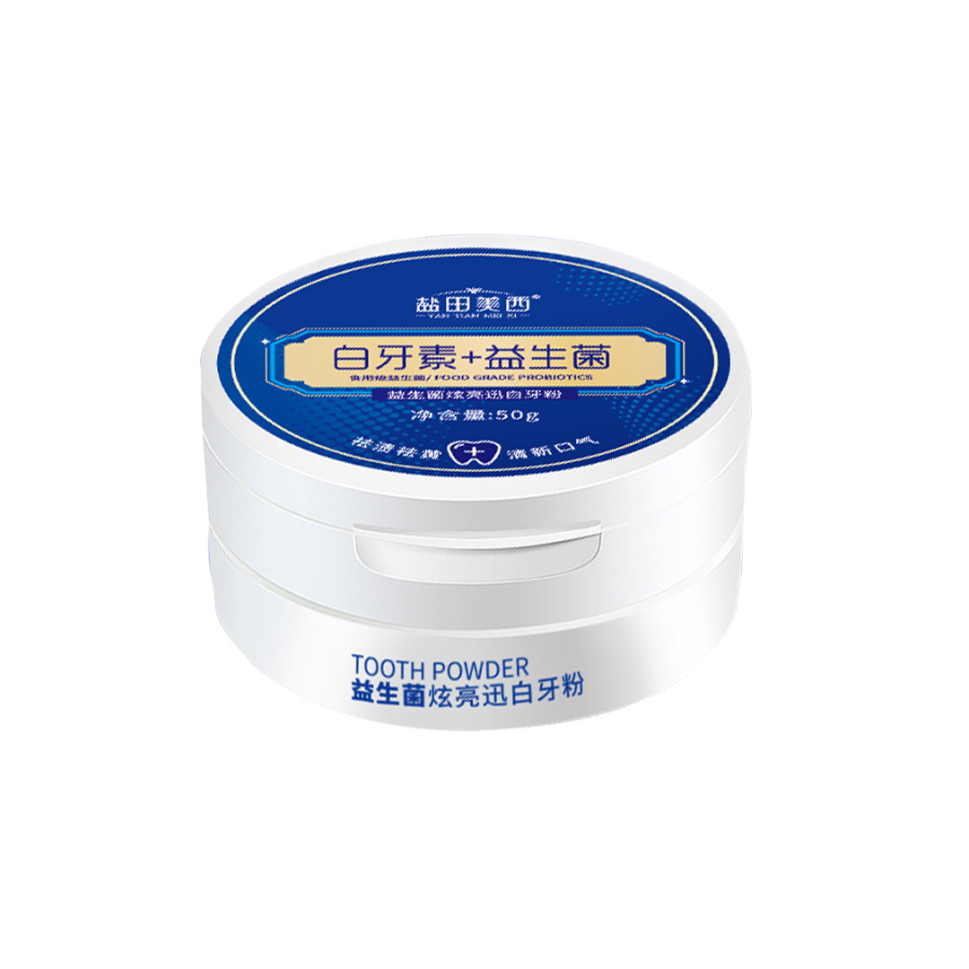 Probiotics Dental Powder White Dental Powder Fresh Breath Brightening White Teeth Dental Stain Cleaning Oral genuine goods Dental Powder Wholesale