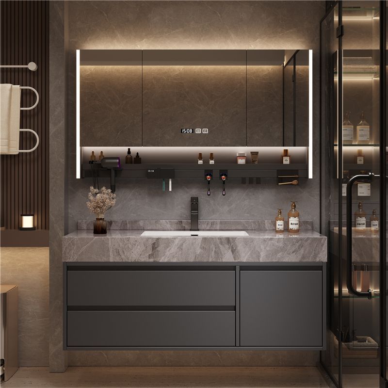 Сланцевый бесшовный керамический умывальник шкаф для ванной простой набор для умывальника фабрика