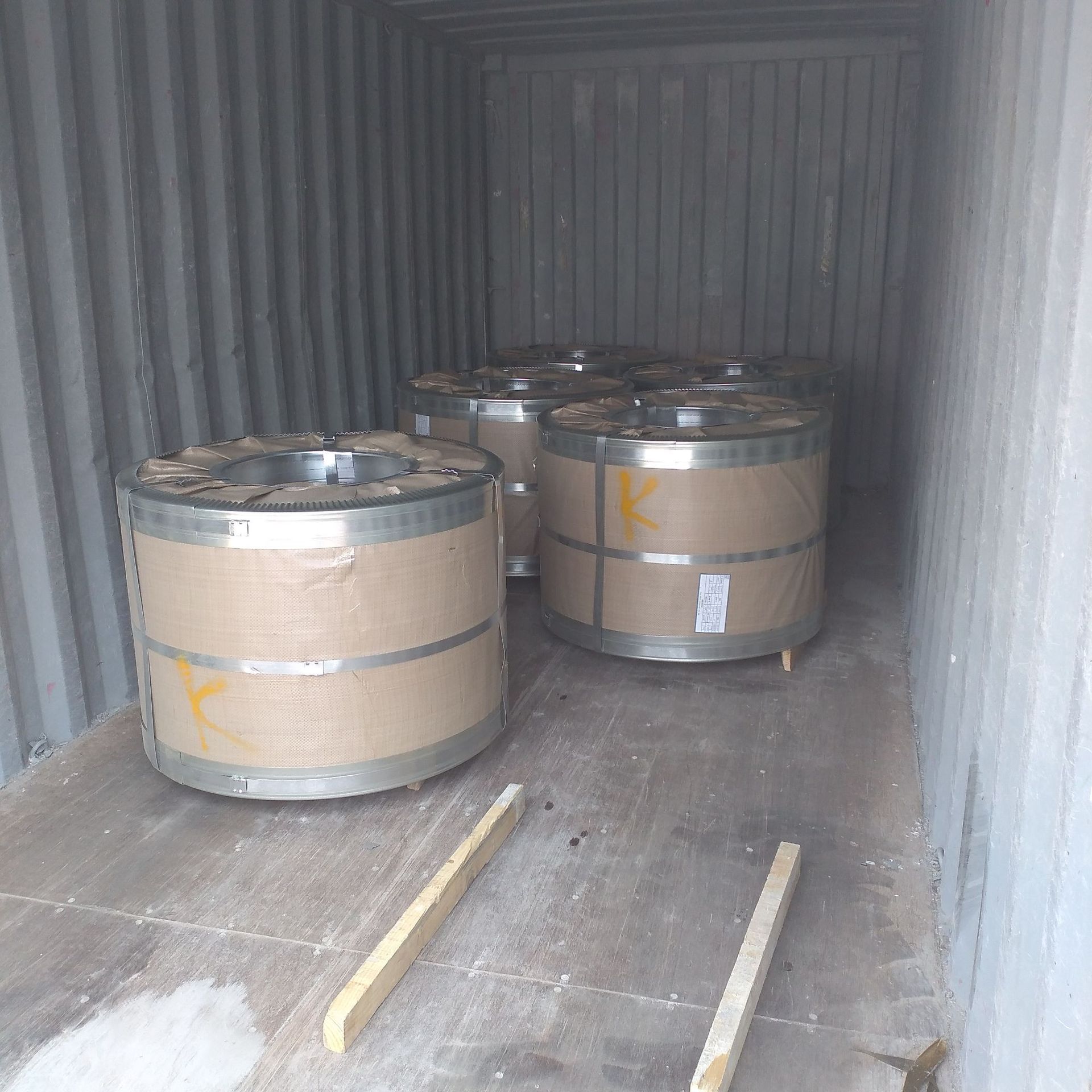 Galvanized Steel Cold-Rolled Steel Tape Split 32mm Galvanized Steel Tape Baked Blue Packing Tape