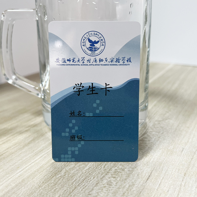 Student Canteen Meal Card Customized Vip Membership Card Supermarket Shopping Points Card Smart All-In-One Card Access Control Ic Card