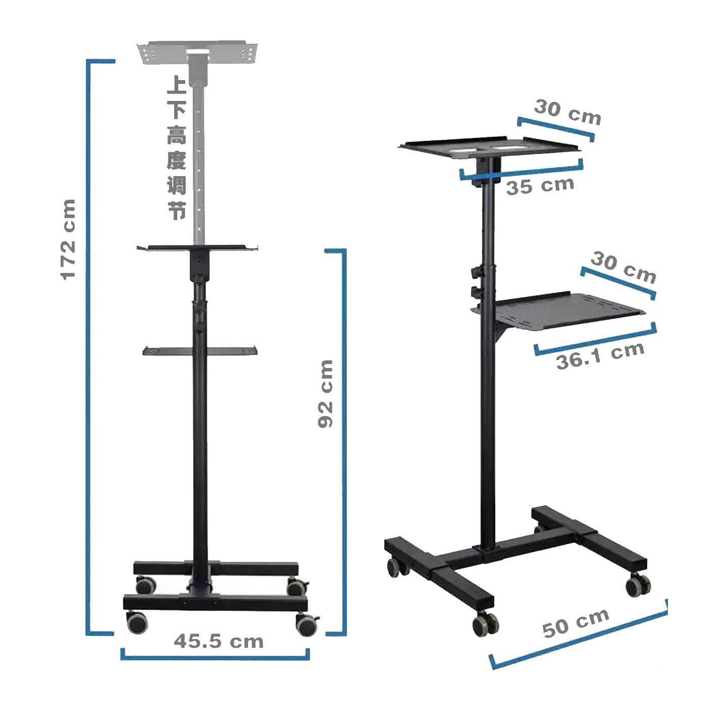 Projector Stand for Wall-Mounted or Tabletop Use, Dangbei Sofa Xgimi Nut Projector Floor-Standing Adjustable Stand