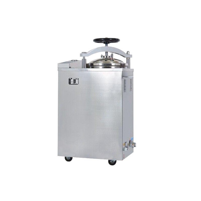 Foreign Trade Specializes in Medical Handwheel-Type Door-Opening Vertical Pressure Steam Sterilizer Fully Automatic High-Pressure Sterilizer