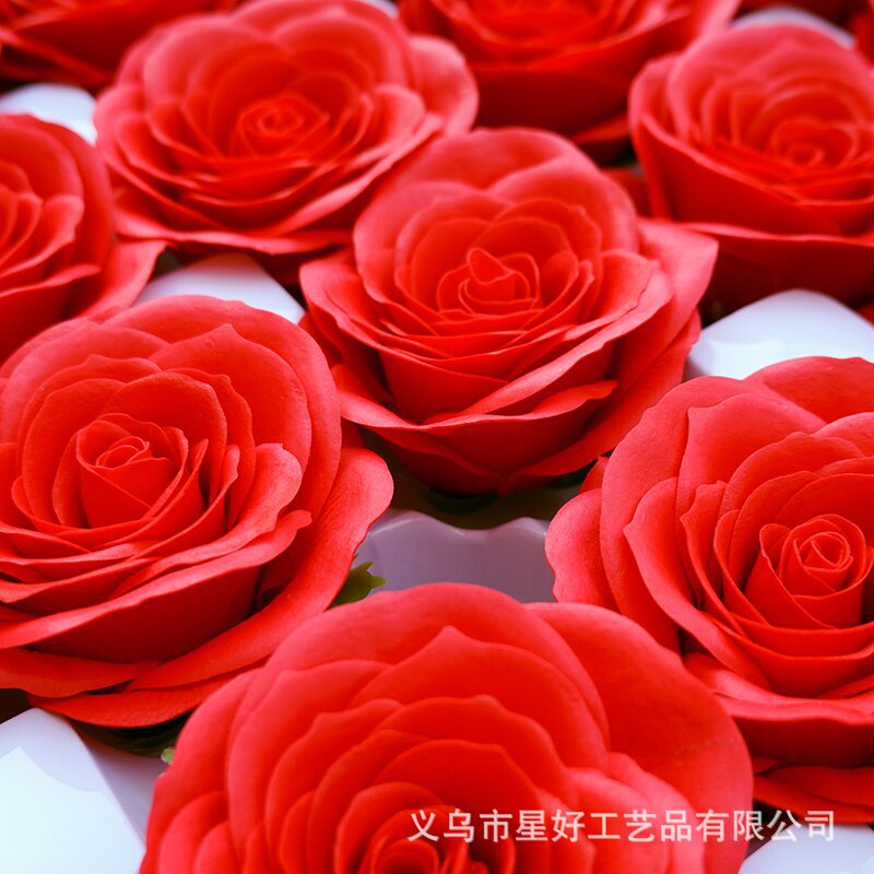 Пробуждение мыльного цветка, семислойный цветок, оптовая фабрика, вечный цветок, коробка для подарков с мыльными цветами, букет на День Святого Валентина