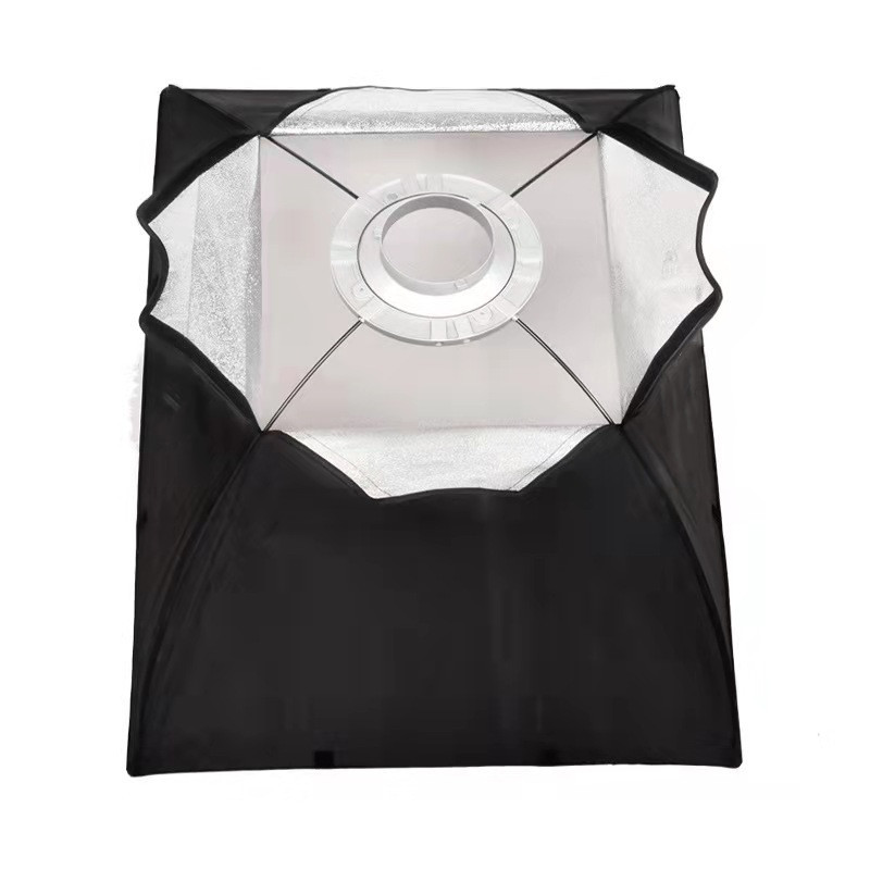 Factory wholesale soft light box 60*90cm square cover Baorong bayonet photography flash lamp cover always bright light soft light box