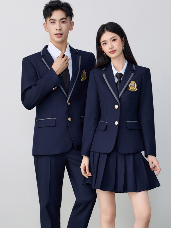 Middle and High School Students' Men's and Women's Suits, Preppy Style Jk Uniforms, British Student Formal Wear, Speech Contest Clothing