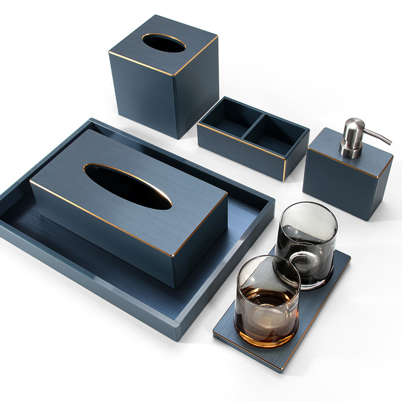 Acrylic Hotel Toiletries Storage Box Special Dental Toothbrush Homestay Disposable Consumables Tissue Box