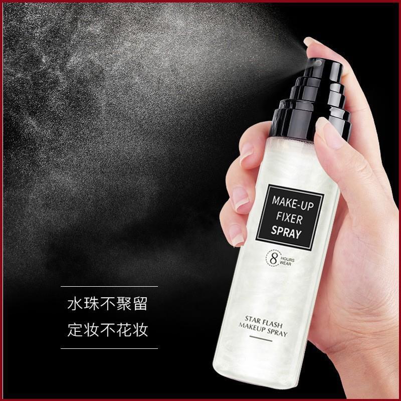 Li fusha star flash quicksand makeup spray long-lasting oil control waterproof sweat makeup water naturally does not take off makeup hot wholesale
