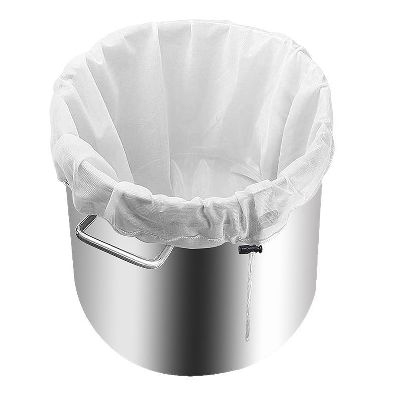 Factory straight hair beer wine brewing filter juice pomace separation polyester filter liquid filter bag