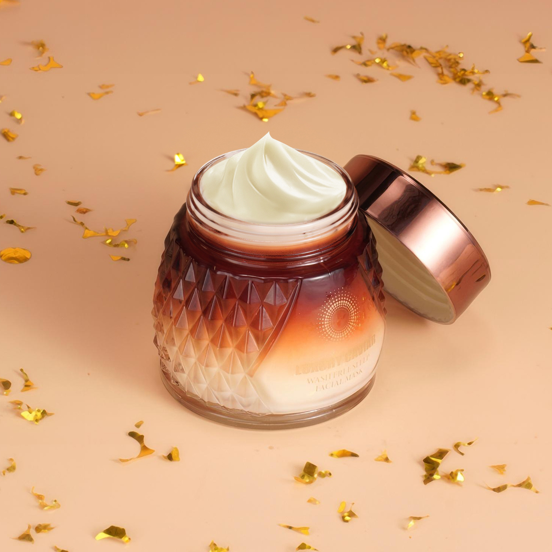 Luxurious Caviar No-Wash Sleep Mask 110g Men's and Women's Night Essence Mask Export Custom Processing Oem Oem