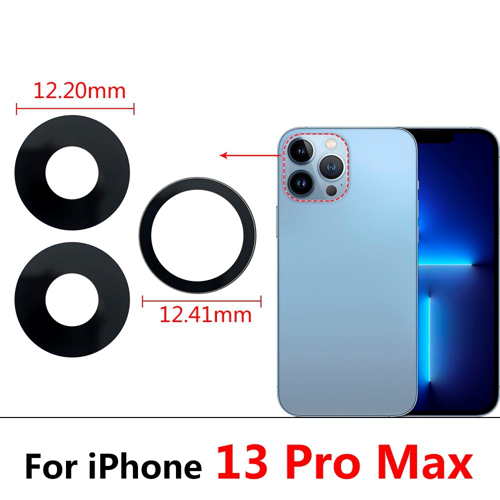 For Apple 13 rear camera glass lens 13Pro camera glass 13Max lens glass cover