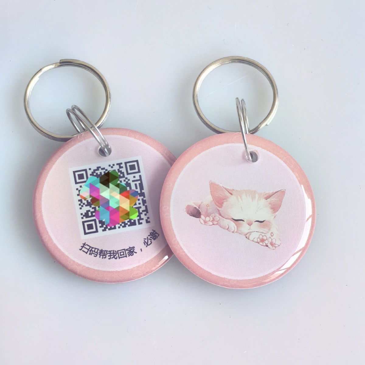 Dog Tag Anti-Lost Tag Pet Cat Name Tag Dog Identity Tag Anti-Lost Dog Collar Pet