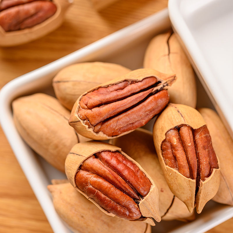 Pecan Creamy Bulk Nuts and Dried Fruits New Year's Goods Roasted Seeds and Nuts Bulk Hand-Peeled Pecan Batch Longevity Fruit Canned
