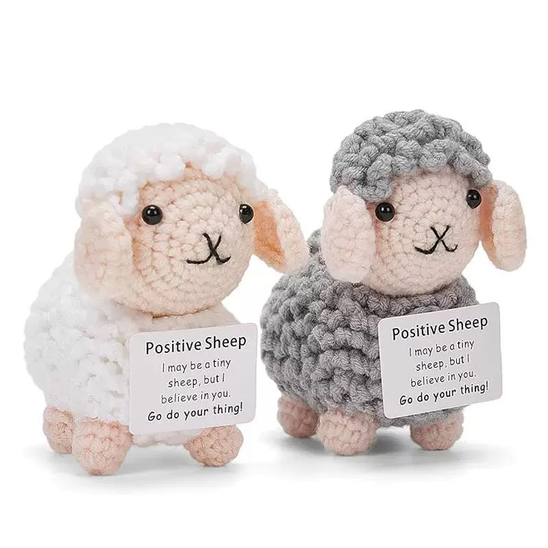 Handmade Woolen Dolls Customized Cross-Border Popular Amazon Best-Selling Hand-Knitted Woolen Animal Dolls Finished Products