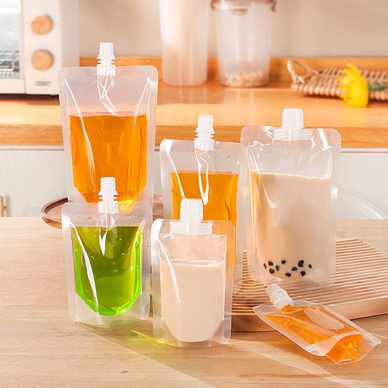 Disposable Take-Out Soup Bag, High Temperature Resistant Commercial Snail Noodle Packaging Bag, Large Diameter Food Nozzle Bag Manufacturer Wholesale