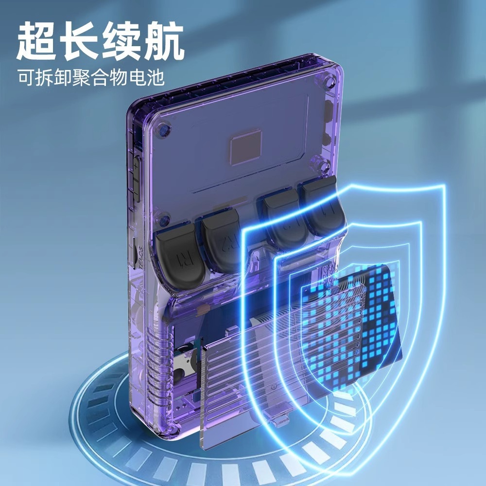 R36S open source handheld game machine 3D dual system portable game machine nostalgic handheld game machine cross-border