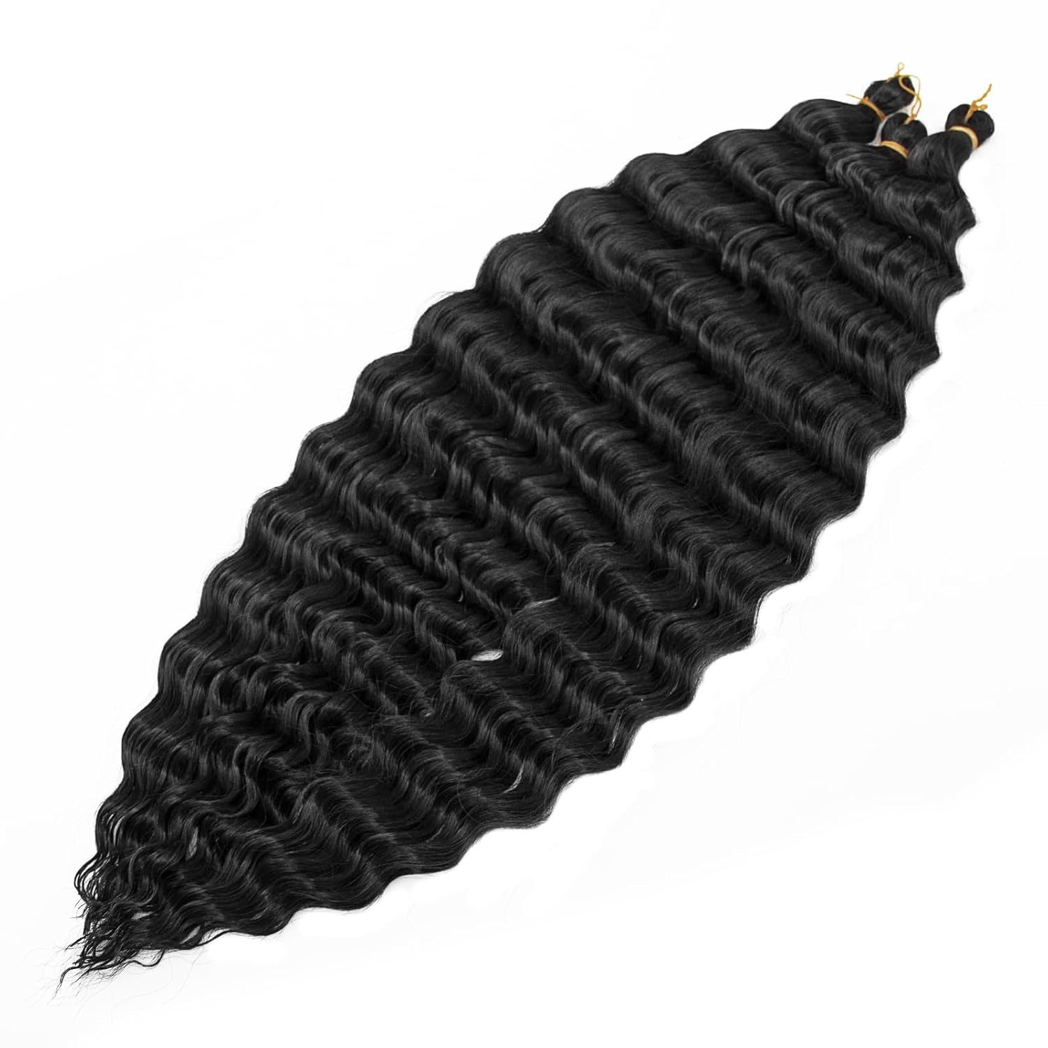 18 "DeepTwist High Temperature Silk Latin American Roll White Long Curly Hair Twig Kinky Cur l Braids