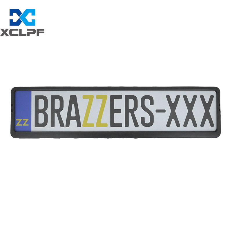 XCLPF Middle East license plate frame European license plate frame license plate frame PP plastic switch type license plate frame