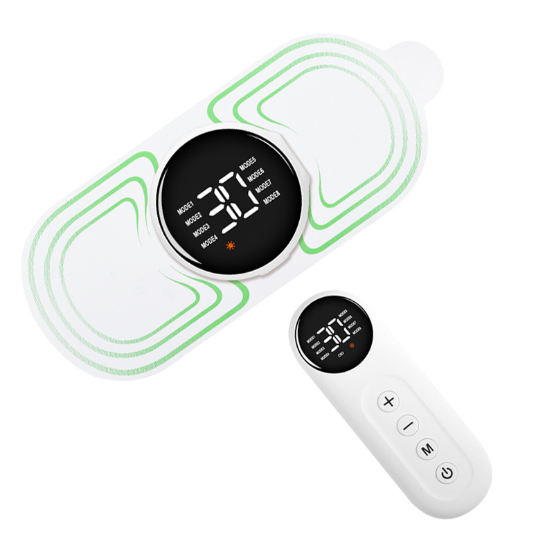 Ems Pulse Massage Patch Red Light Warm Portable Muscle Stimulation Fitness Smart Physiotherapy Shoulder and Neck Massager New Model