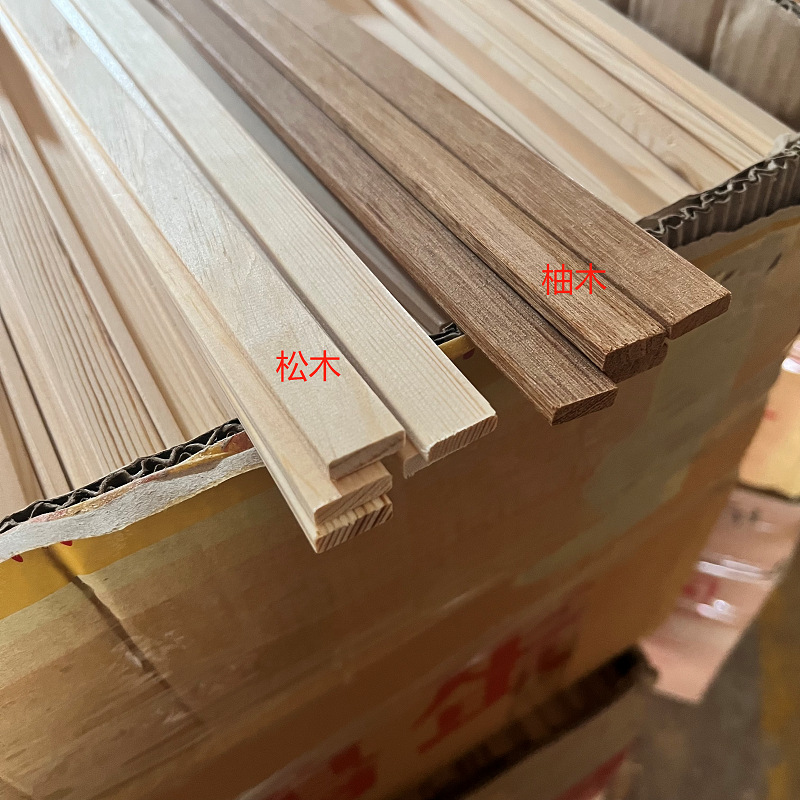 Подвесной вал, линия из массива дерева, прямая поставка, плоская форма, деревянная линия, сосновая рамка для картин, линия для дверцы шкафа, линия для потолка