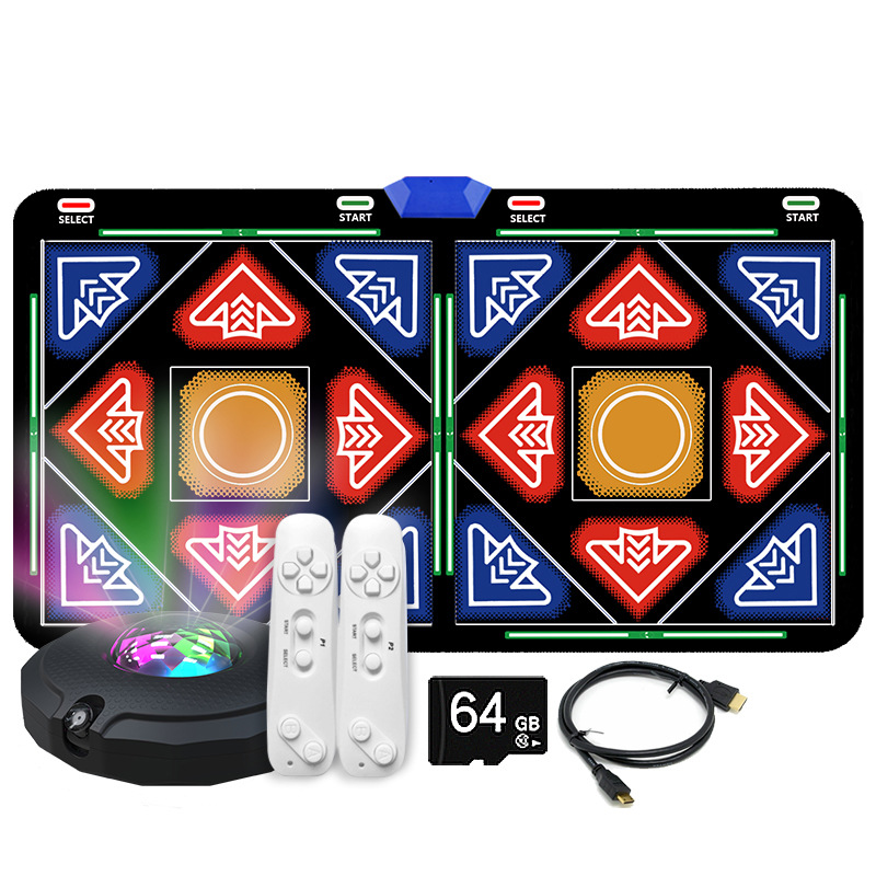 AI камера двойная беспроводная танцевальная ковровая дорожка для телевизора и компьютера двухцелевой танцевальный аппарат