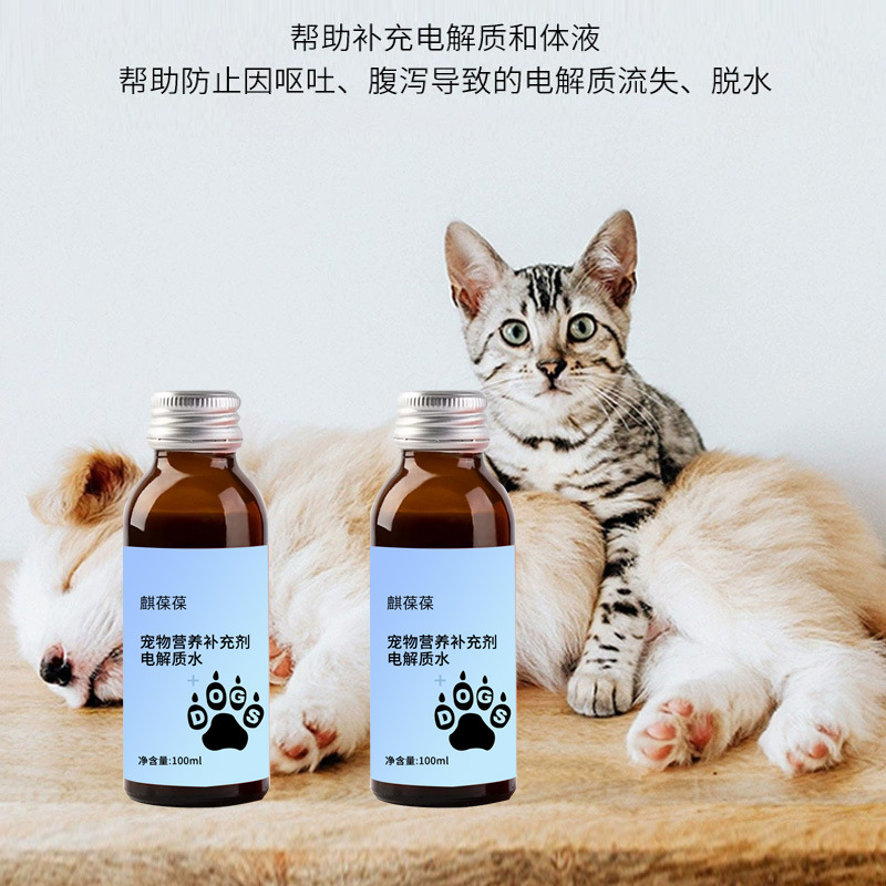 Electrolyte Water Pet Nutritional Supplement Processing One-Stop Service Shandong Qiheng