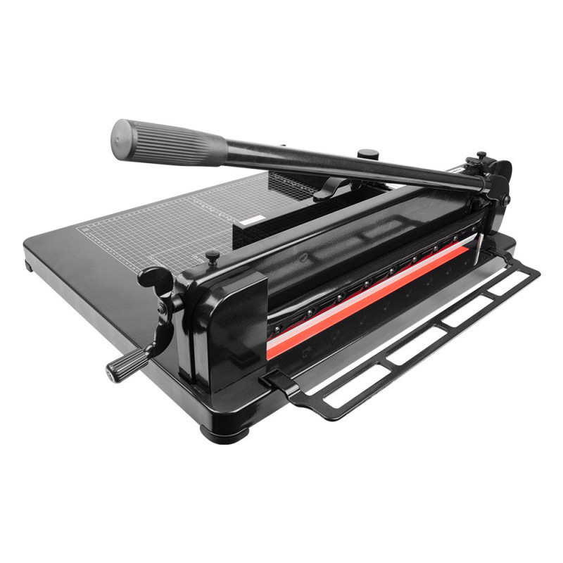 A3 Thick Layer Paper Cutter Can Cut 40mm Thickness about 400 Sheets of Paper Cutter Black Precision Manual Heavy Duty Paper Cutter