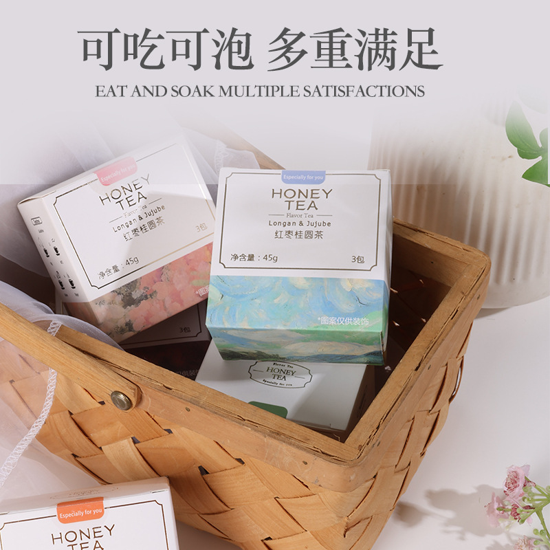 HONEY Tea TEA Happy Tea Wedding Accompanying Gift Bridesmaid Gift Small Gift Wedding Return Gift Box Scented Tea Health Tea