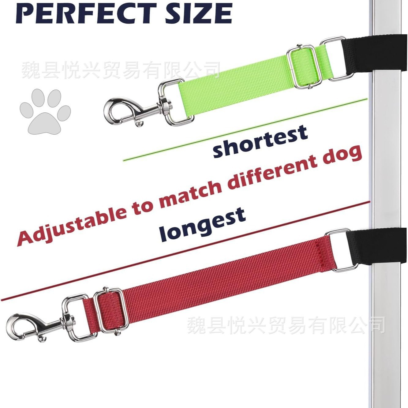Pet Beauty Table Hanging Rope Beauty Table Fixing Rope Dog Shearing Fixing Rack Rope Cat Dog Hanging Rope Accessories