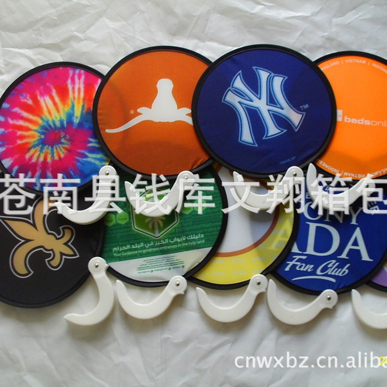 Профессиональное производство нейлонового складного рекламного вентилятора, подарок, нейлоновый вентилятор, фрисби, бесплатный дизайн, печать логотипа