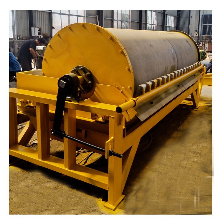 Permanent Magnetic Cylinder Magnetic Selection Machine Semi-Reverse Flow Iron Mine River Sand Magnetic Selection Equipment Strong Magnetic Lower Smooth Flow Ctbs Magnetic Selection Machine