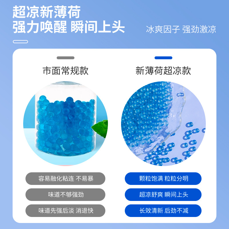 Cigarette Popping Beads Strong Mint Super Cool Black Ice Popping Beads Installation Box Mint Flavor Double Popping Beads Cigarette DIY Popping Beads Mint