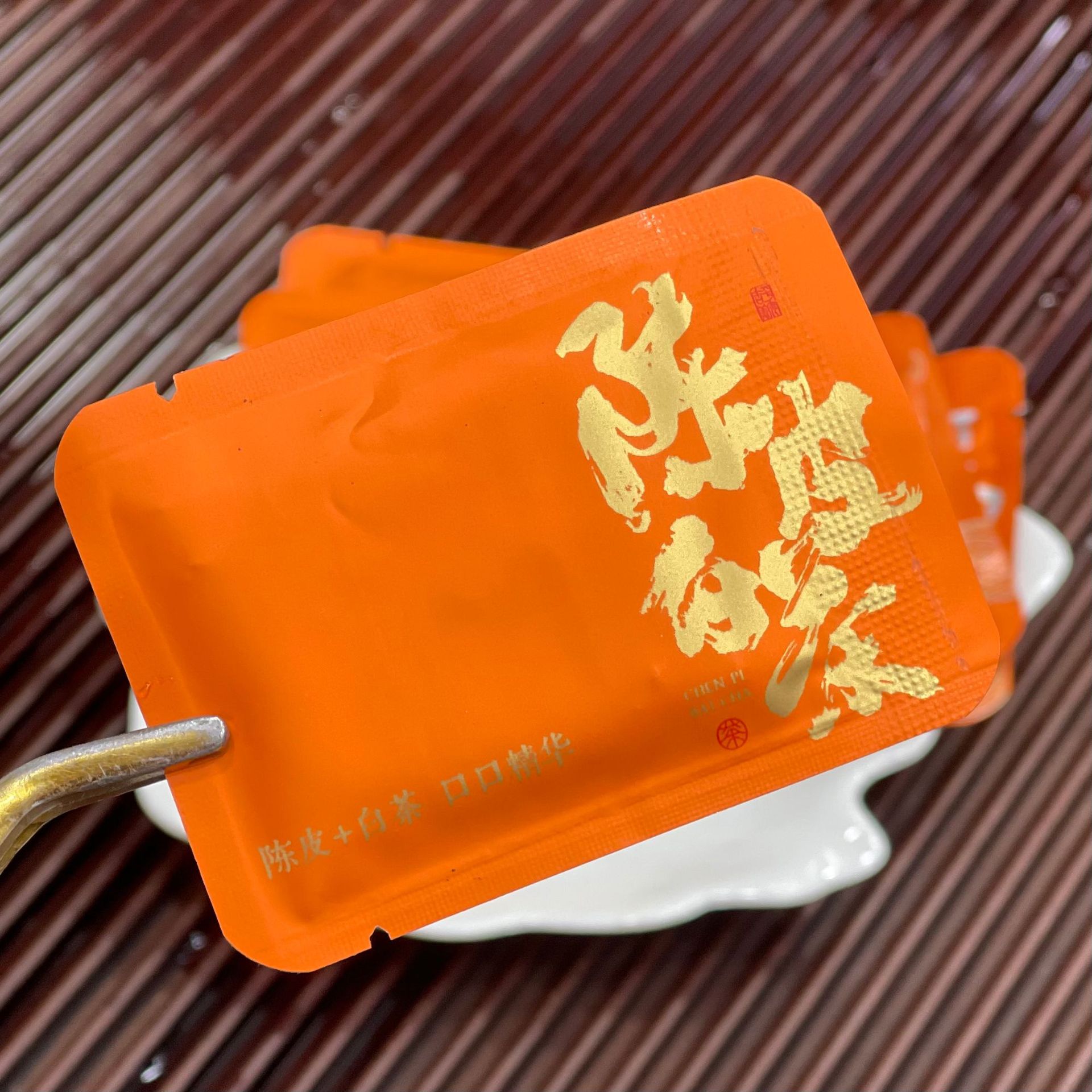 Fuding white tea tangerie white tea old white tea small square biscuit tea small bubble tea bag small round cake tea wholesale