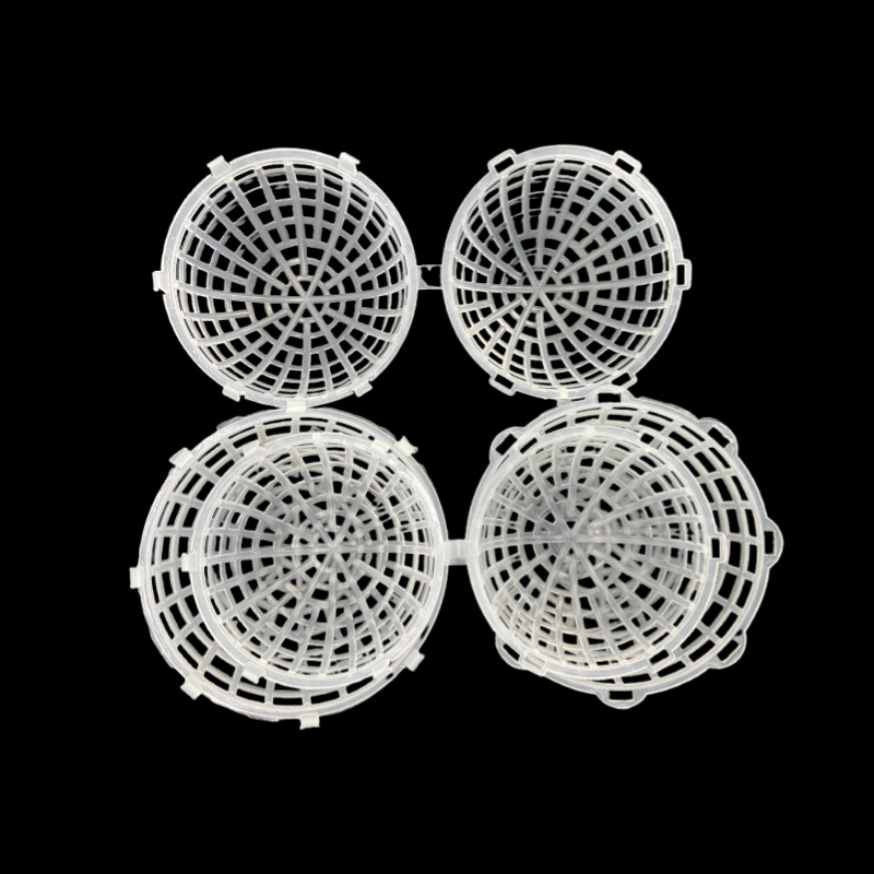 Direct Selling Biological Hanging Film Suspended Ball Filler pp Suspended Ball Filler Porous Polyurethane Sponge Plastic Hollow Ball