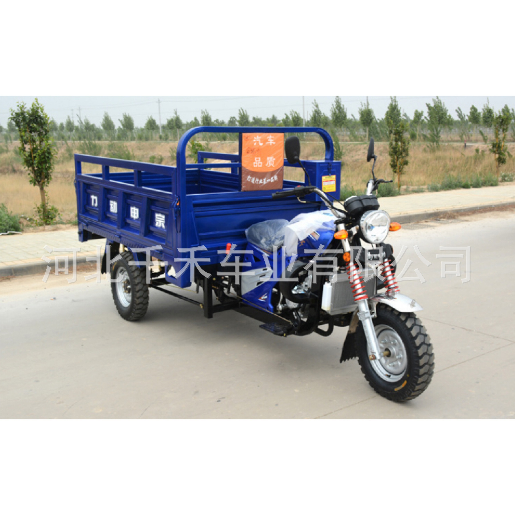 Fuel-Powered Tricycle, Three-Wheeler, Three-Wheel Motorcycle, Household, Agricultural, New National Standard, Water-Cooled, Cross-Border Factory Wholesale