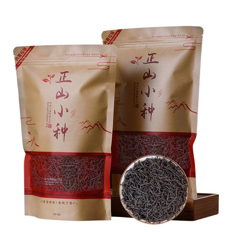 Zhengshan small black tea bulk spring tea authentic Wuyishan Tongmuguan Luzhou-flavor new tea 500g self-sealing bag
